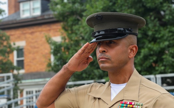 Marine Barracks Washington Battalion Formation