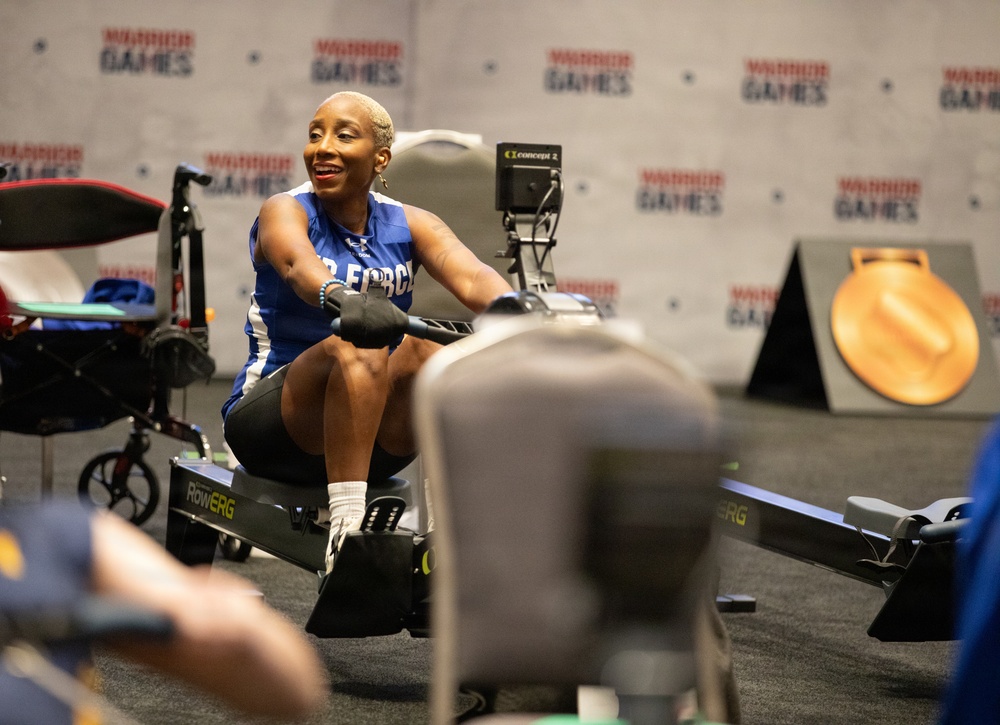 2026 Warrior Games, Indoor Rowing Day 1