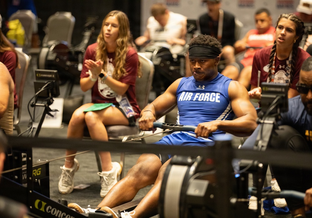 2026 Warrior Games, Indoor Rowing Day 1