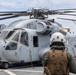 26th Marine Expeditionary Unit’s Type Commanders Amphibious Training | HMH-461 cross decks from the USS Arlington to the USS Kearsarge