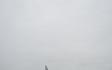 B-52H Stratofortress takes off in support of U.S. Central Command