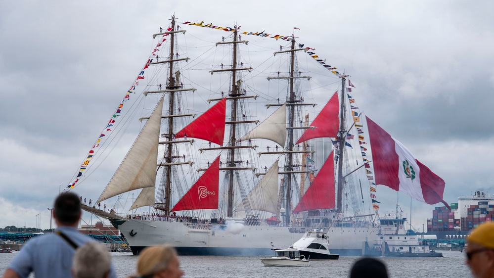 Sail 250 Virginia Parade of Sail