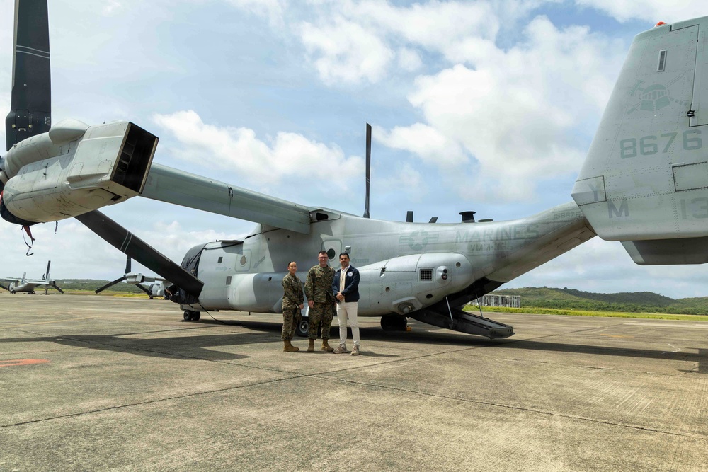 LCF-24: Mayor of Ceiba meets with LCF-24 Leadership