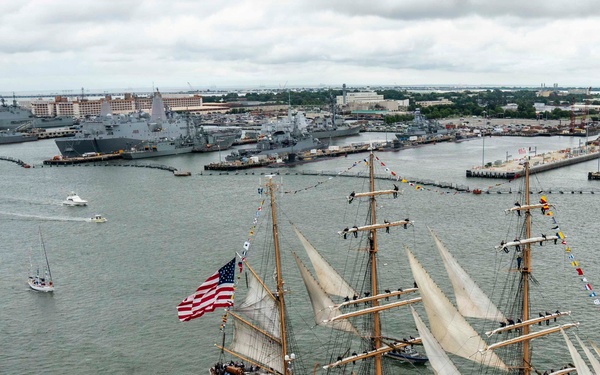 FLEETEX 250 Participating Tall Ships