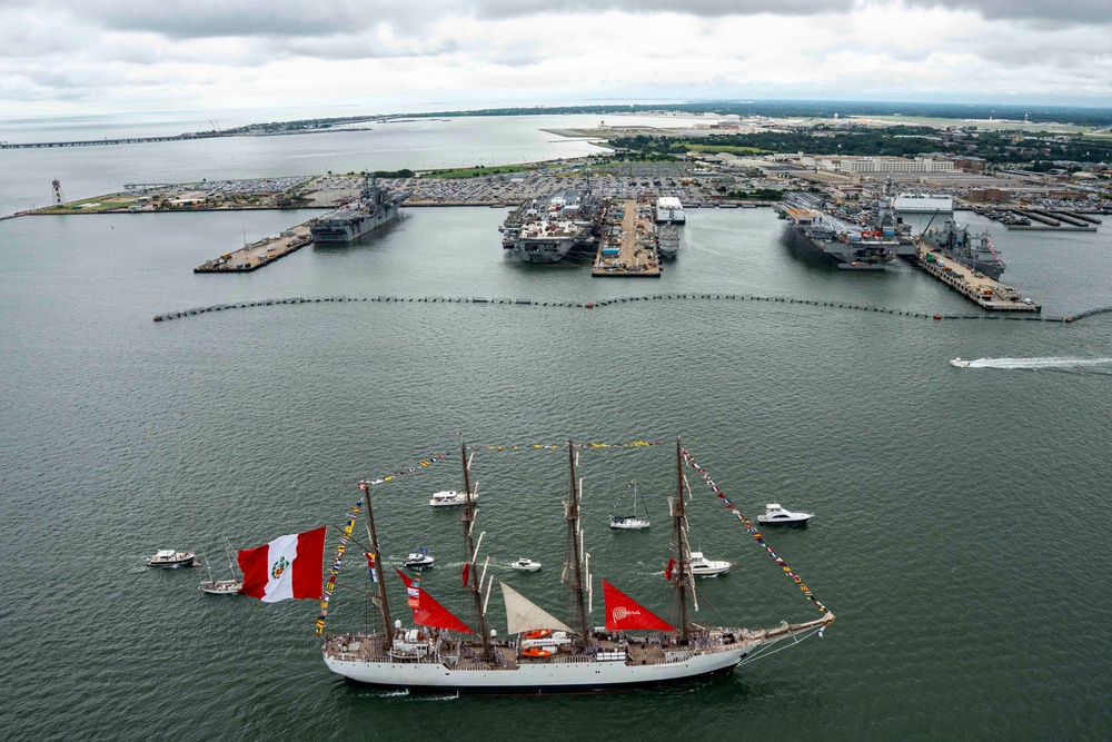 Sail 250 Virginia Parade of Sail