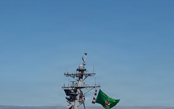 USS Fitzgerald Returns to Homeport
