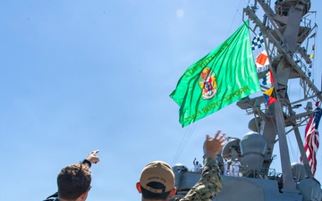 USS Fitzgerald Returns to Homeport