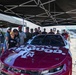 Helicopter Strike Fighter Squadron 4 tours NASCAR's Haas Factory Team Hauler Garage