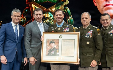 SW attends Maj. Nicolas Dockery's MOH Induction Ceremony