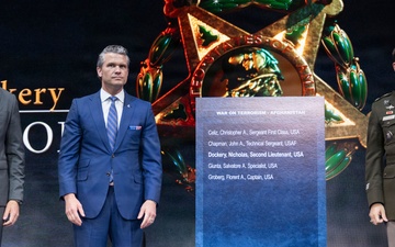 SW attends Maj. Nicolas Dockery's MOH Induction Ceremony