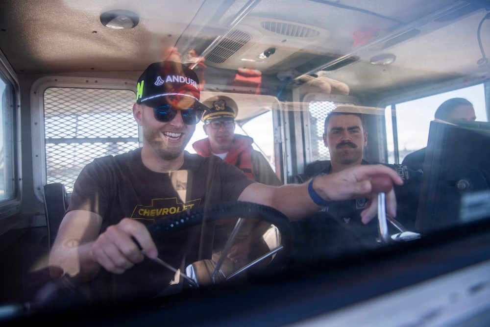NASCAR Driver William Byron Tours ACU-1