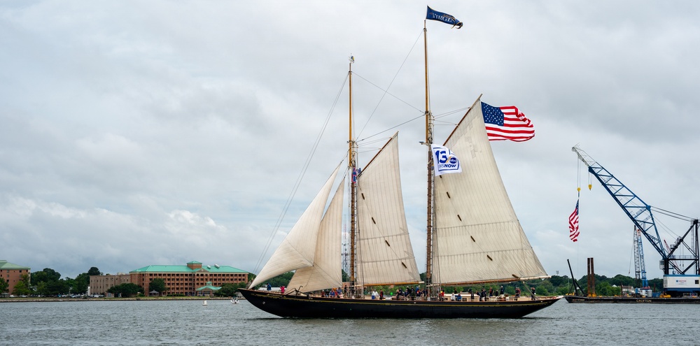Norfolk Harborfest Parade of Sail
