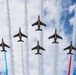 Patrouille Acrobatique de France rehearse ahead of Naval Air Station Patuxent River Air Show