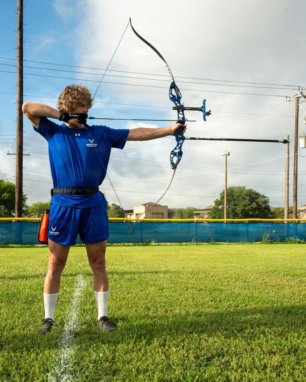 Air Force Wounded Warriors train in preparation for Warrior Games: day 2