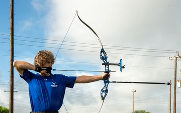 Air Force Wounded Warriors train in preparation for Warrior Games: day 2