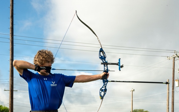 Air Force Wounded Warriors train in preparation for Warrior Games: day 2