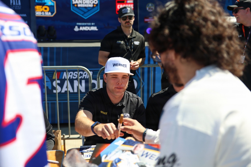 NASCAR O’Reilly Auto Part Series Driver Autographs Photos