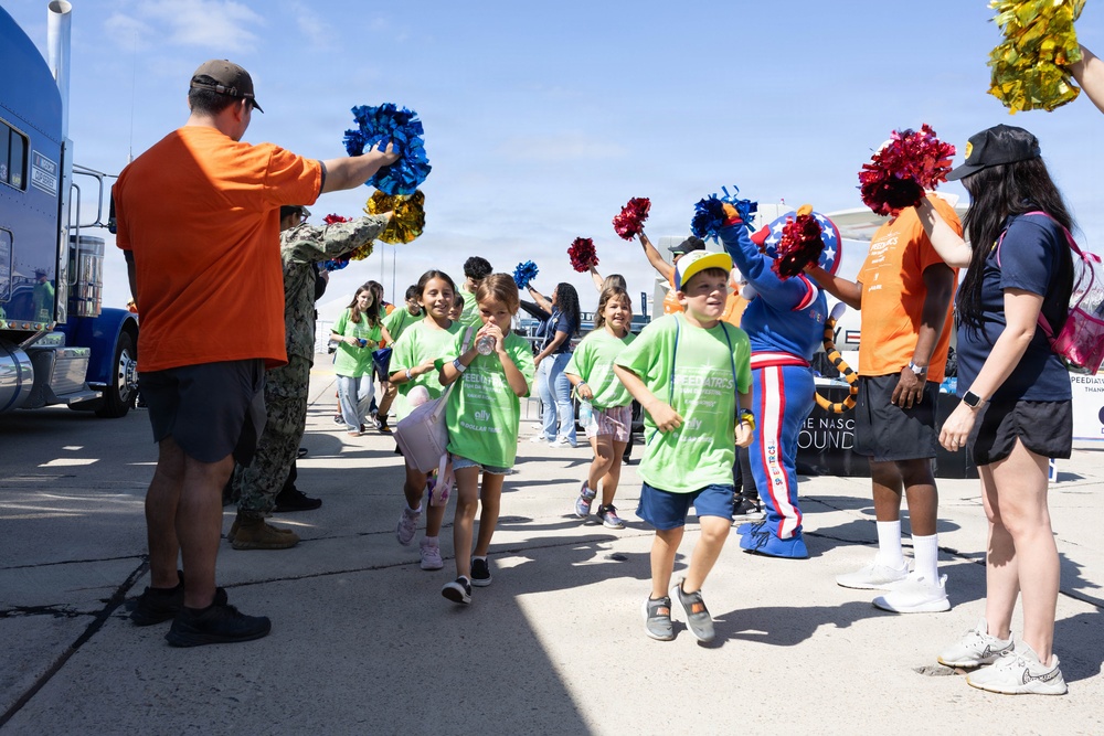 NASCAR Foundation, MWR celebrate military children during Navy 250 Celebration