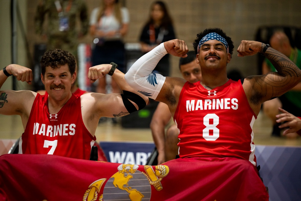 Team Marine Corps Takes Wheelchair Rugby Bronze