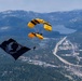 The U.S. Army Parachute Team jumps for Truckee Tahoe Airshow