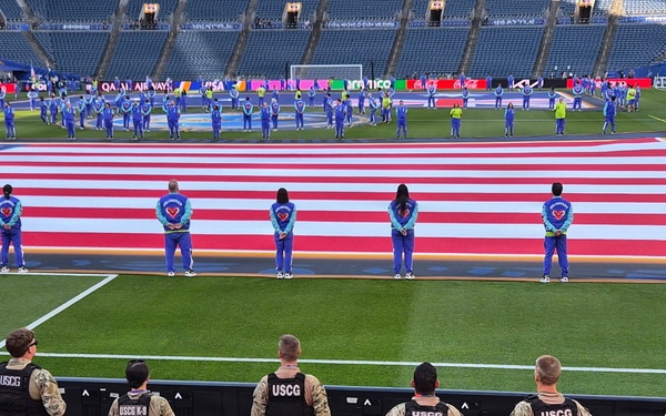 Coast Guard enhances safety and security during the United States vs. Australia World Cup match