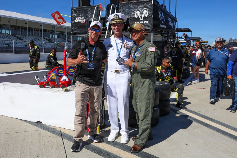 Naval Base Coronado Leadership Pose for Photo