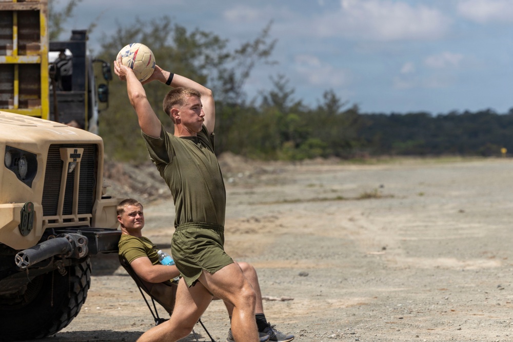 3rd Littoral Combat Team Marines participate in soccer tournament while deployed in the Philippines