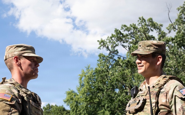 JTF-DC Leadership visits patrol teams