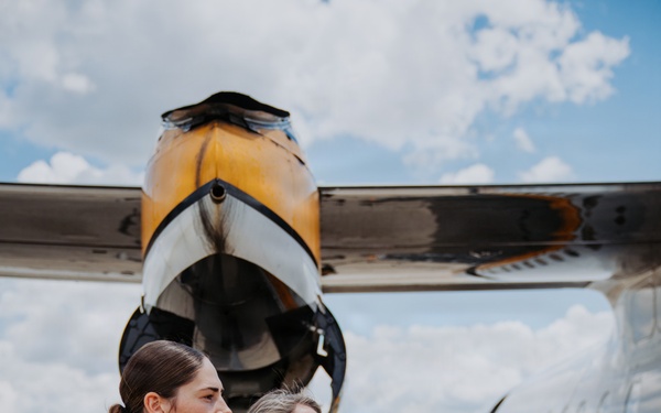 Parachuting brought two generations together over the skies of Ohio