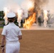 Sailors Visit Omaha Slumpbuster, Kick Off Bonfire During Omaha Navy Week
