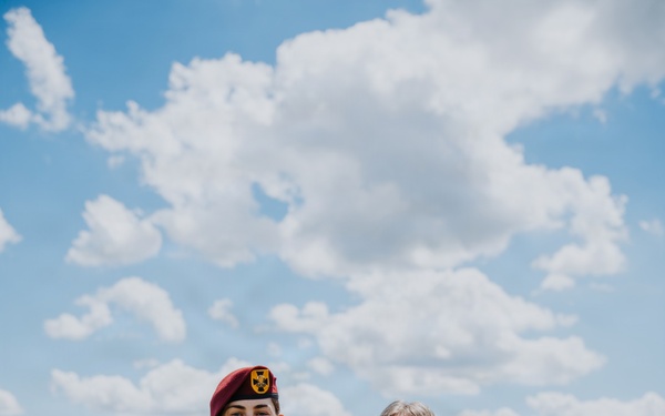 Parachuting brought two generations together over the skies of Ohio