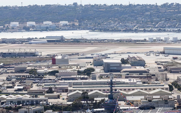 CMV-22B Osprey conduct flyover of NASCAR San Diego Weekend