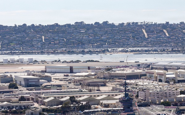 CMV-22B Osprey conduct flyover of NASCAR San Diego Weekend