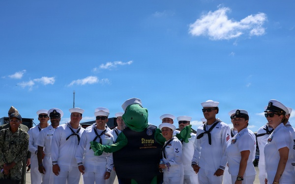 NASCAR's Legacy Motor Club Hosts Hospitality Event For U.S. Navy Sailors