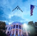 Thunderbirds, Blue Angels fly in rare Super Delta formation