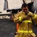 U.S. Navy Sailors Participate in a General Quarters Drill