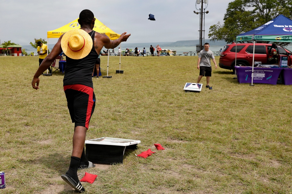 Fort Hood Host Suicide Prevention - Ultimate Unit Spring Challenge