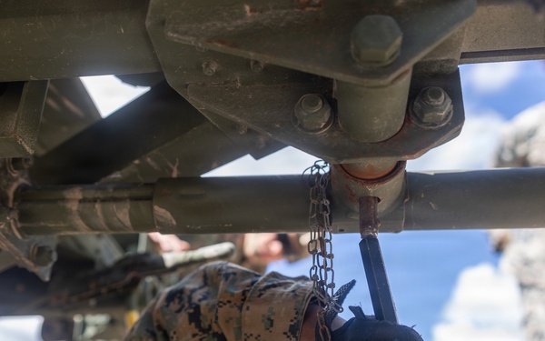 U.S. Marines and Sailors build lodging facilities in Baltic Region