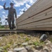U.S. Marines and Sailors build lodging facilities in Baltic Region