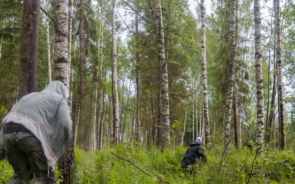 U.S. Marines conduct contaminant response training in the Baltic Region