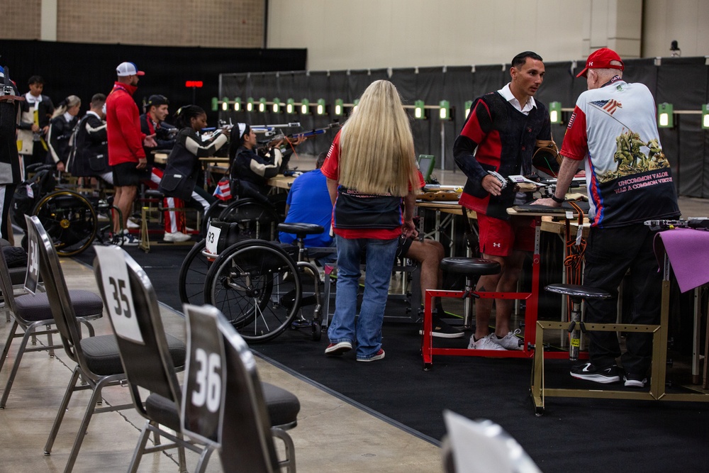 Team Marine Corps Aims with Accuracy in Air Precision at 2026 Warrior Games