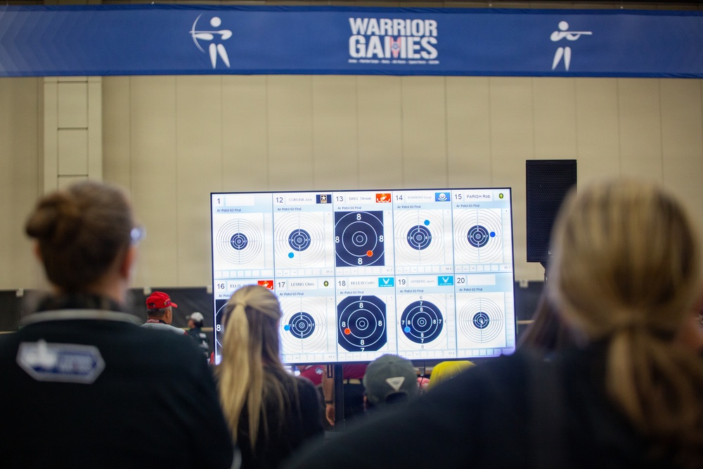 Team Marine Corps Aims with Accuracy in Air Precision at 2026 Warrior Games