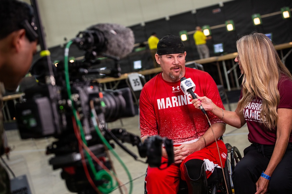 Team Marine Corps Aims with Accuracy in Air Precision at 2026 Warrior Games