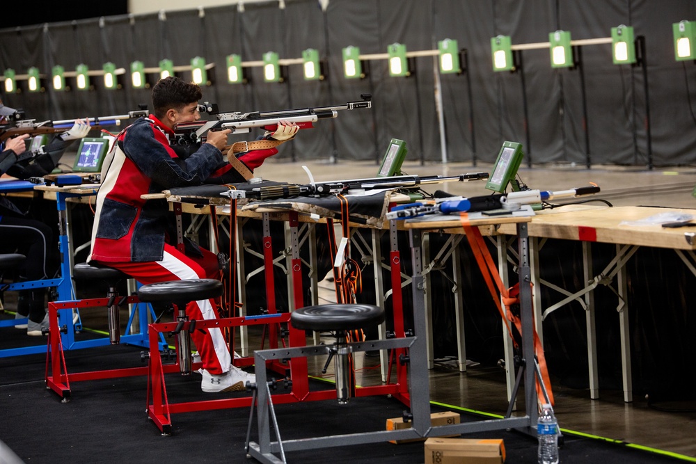 Team Marine Corps Aims with Accuracy in Air Precision at 2026 Warrior Games