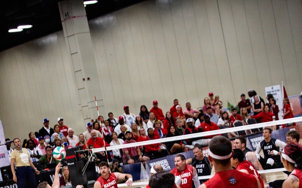 Team Marine Corps Serves a Strong Performance in Sitting Volleyball at 2026 Warrior Games