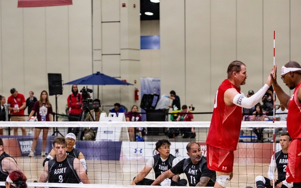 Team Marine Corps Serves a Strong Performance in Sitting Volleyball at 2026 Warrior Games