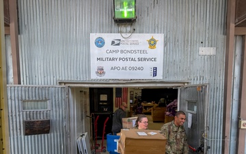 The Soldiers behind mail delivery in Kosovo