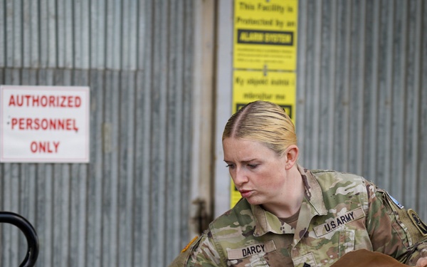 Postal Soldiers keep mail moving at Camp Bondsteel