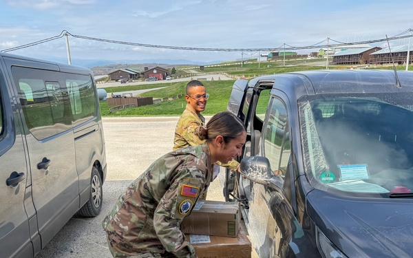 Postal Soldiers keep mail moving at Camp Bondsteel