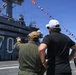 USS Carl Vinson (CVN 70) hosts NASCAR driver Ty Dillon